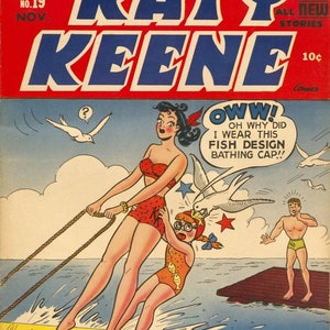 1950s leading ladies comics Katie Keene fashion books, All New stories, comics & Annuals. 59 Issues image 5