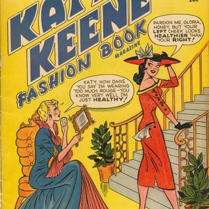 1950s leading ladies comics Katie Keene fashion books, All New stories, comics & Annuals. 59 Issues image 9