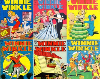 Vintage Winnie Winkle Comics: 1950s Teen Collection (PDF)