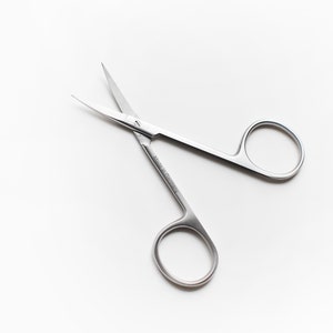 FACIAL HAIR SCISSORS By Modern Vibe - 1PCS Facial Hair Scissors, 3.5 Inch Pointed Tip Small Shears, Made in Solingen Germany