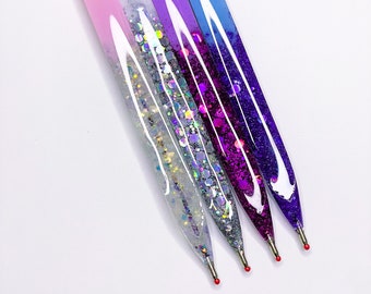 Resin pen, resin glitter pen, resin floral pen, office pen, work pen, nurse pen, handmade gift, gift for her, Mothers Day Gift