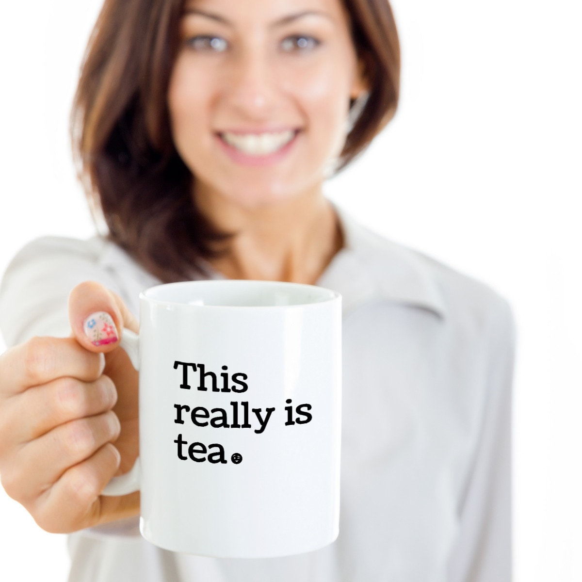 Funny mug really is tea novelty cup for coffee and tea lover Etsy