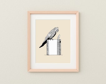 Parrot | How to Treat a Book | Instant Digital Download