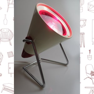 Philips Infraphil - Heat Lamp Desk Lamp - Modern Style Desk Lamp - Vintage Style Lighting Table Lamp - Design Home Decor Lamp - Gift Ideas