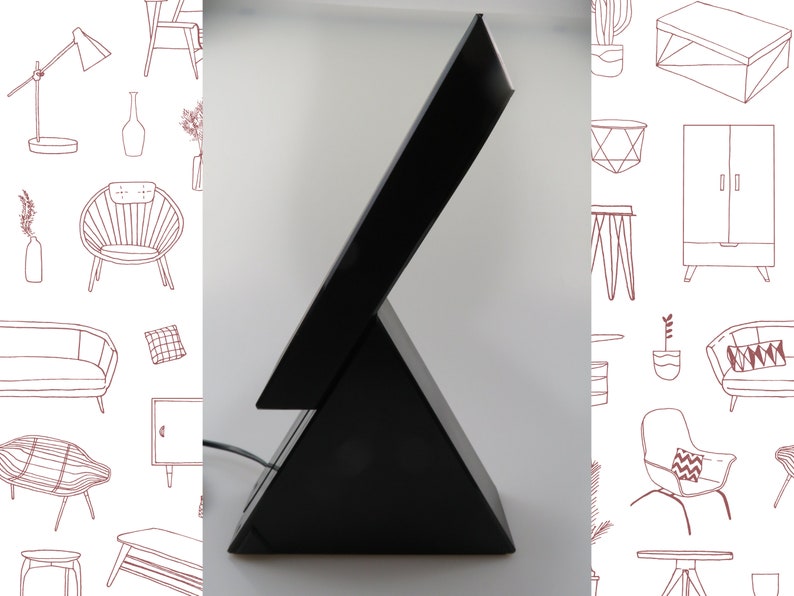 Delta table lamp designed by Mario Bertorelle for JM RDM 80s des Delta table lamp designed by Mario Bertorelle for JM RDM 80s des