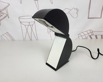 Vintage desk lamp by JM RDM model Disco from the 1970s, space age table lamp design by Mario Bertorelle