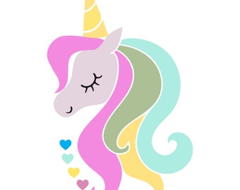 Free Free 224 Baby Unicorn Silhouette Svg SVG PNG EPS DXF File