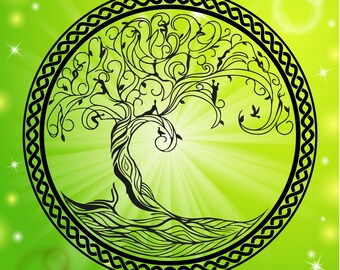 Download Tree Mandala Svg Etsy