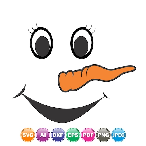 Clipart Snowman Mouth Template