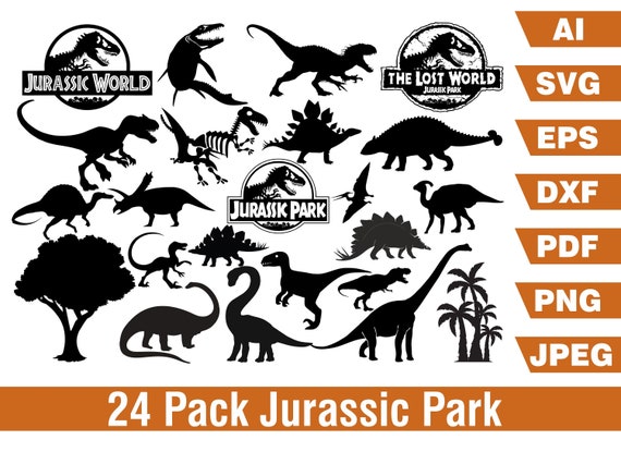 Jurassic Park Bundle SVG Jurassic Park SVG Jurassic World - Etsy UK