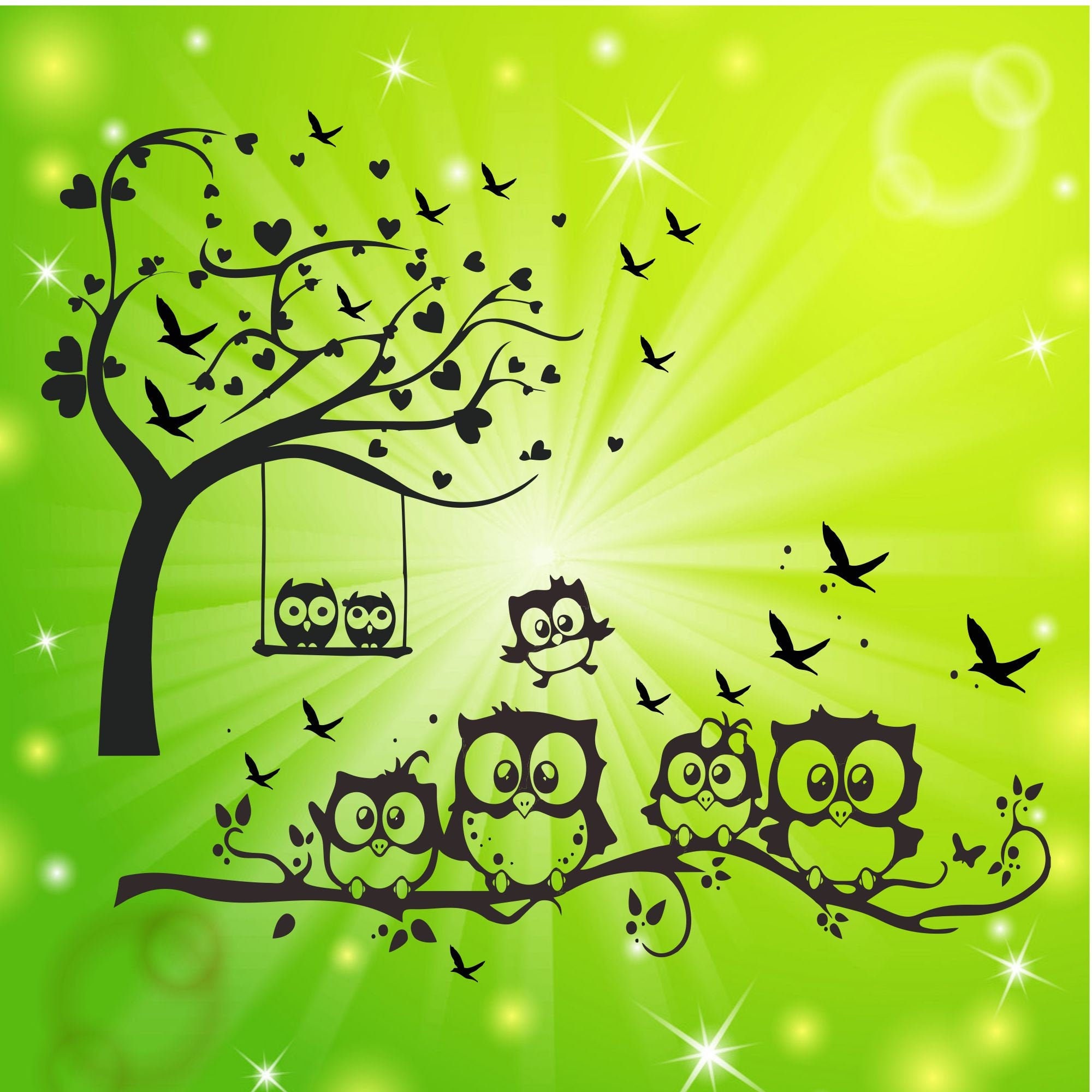 Süße Eule Svg Eulen PNG JPG Eule Clipart Eule Liebhaber Etsy