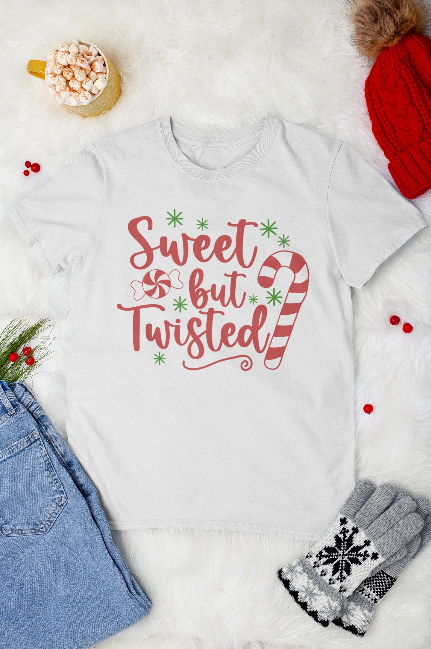 Sweet but Twisted SVG Candy Cane Funny Christmas Svg - Etsy