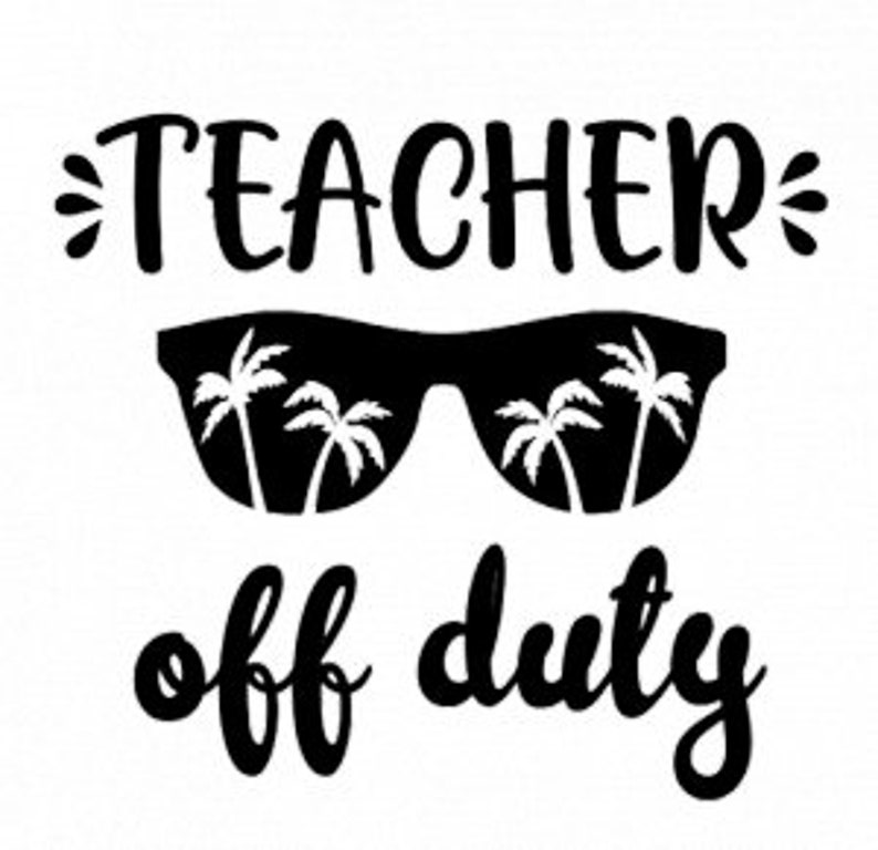 Teacher off Duty Etsy