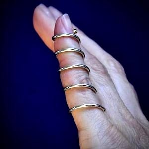 Arthritis splint finger, Joint support Ehlers Danlos & Hypermobility ,Pain Relief/ Therapeutic jewelry, Handmade Design