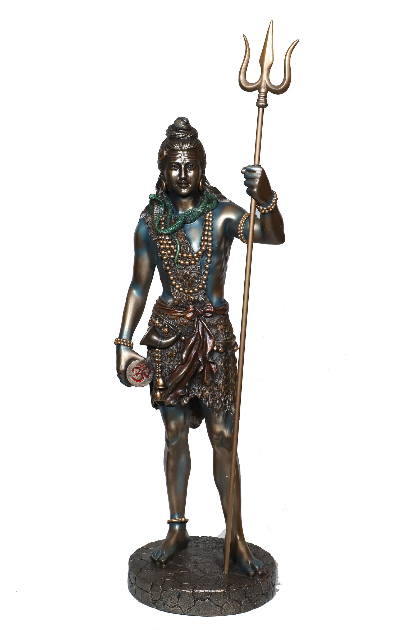Lord Shiva Statue Standing Shiva Gift Home Decor Hindu Etsy