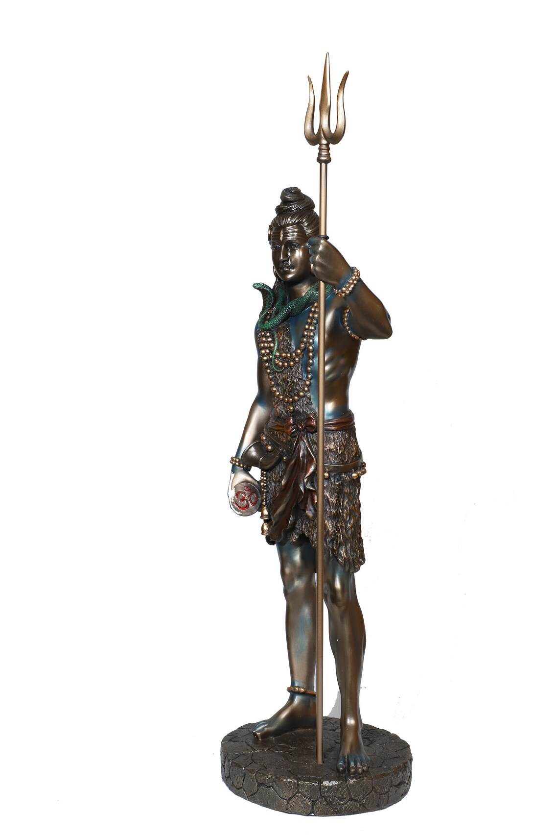 Lord Shiva Statue Standing Shiva Gift Home Decor Hindu Etsy