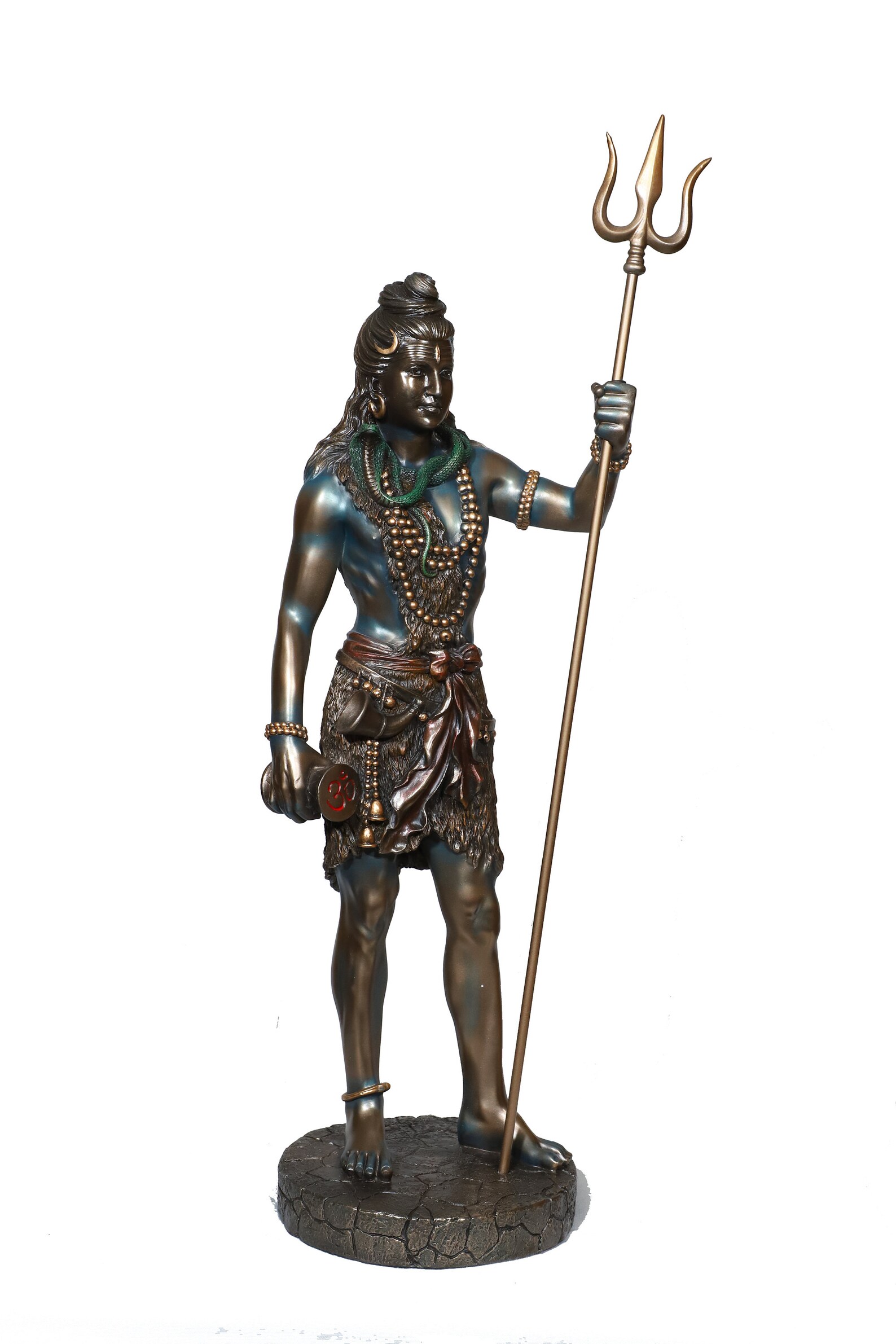 Lord Shiva Statue Standing Shiva Gift Home Decor Hindu Etsy