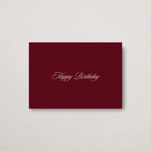 Tarjetas de felicitación de cumpleaños elegantes, diseño clásico, perfectas para celebraciones, notas personalizadas, juego de tarjetas hecho a mano