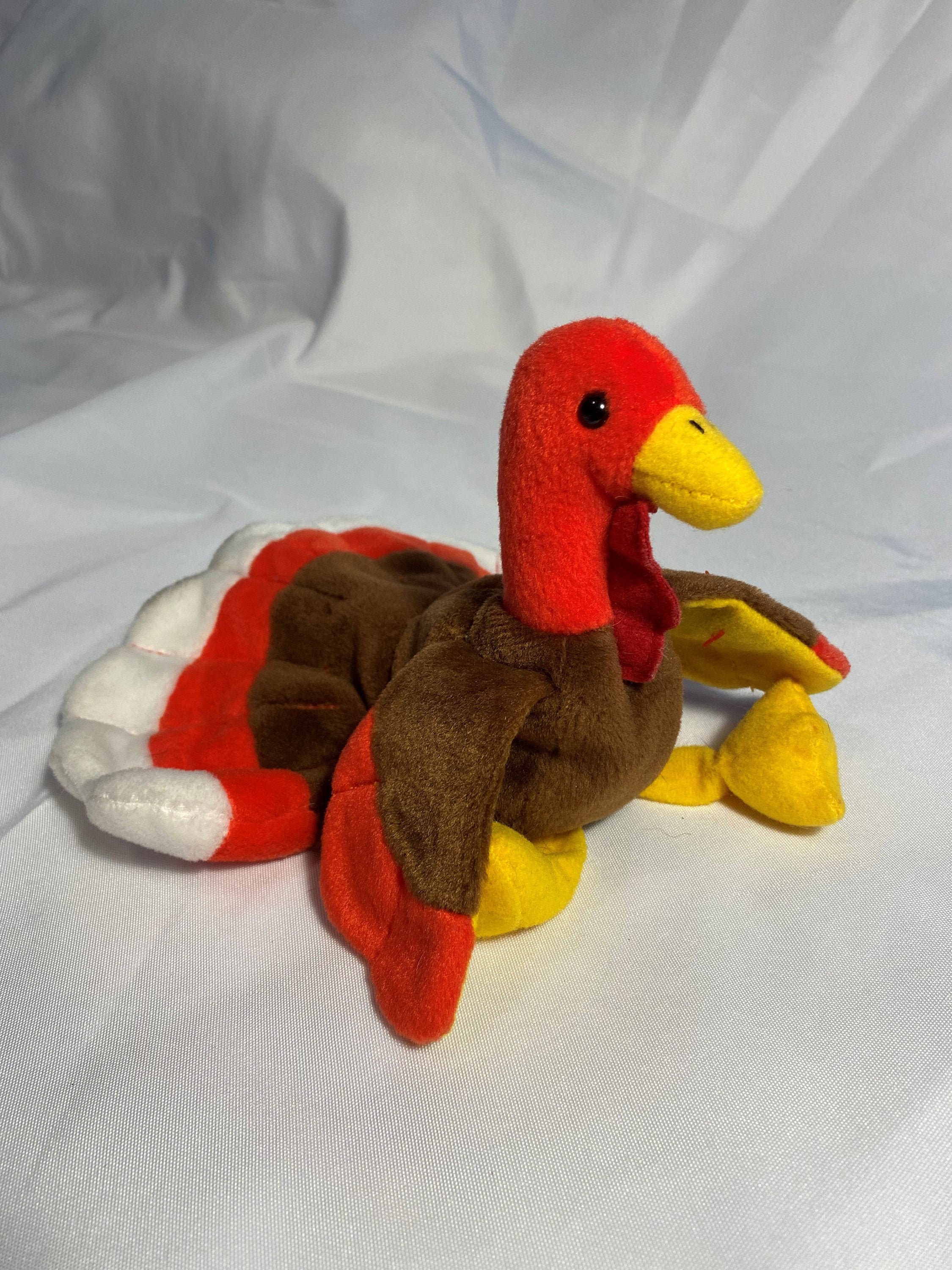 Vintage Beanie Baby Gobbles 11/27/96 P.V.C. Pellets Etsy