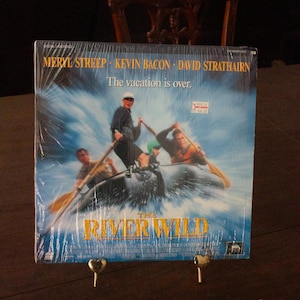 The River Wild LaserDisc – Vintage Movie with Meryl Streep & Kevin Bacon, 1990s Adventure Thriller