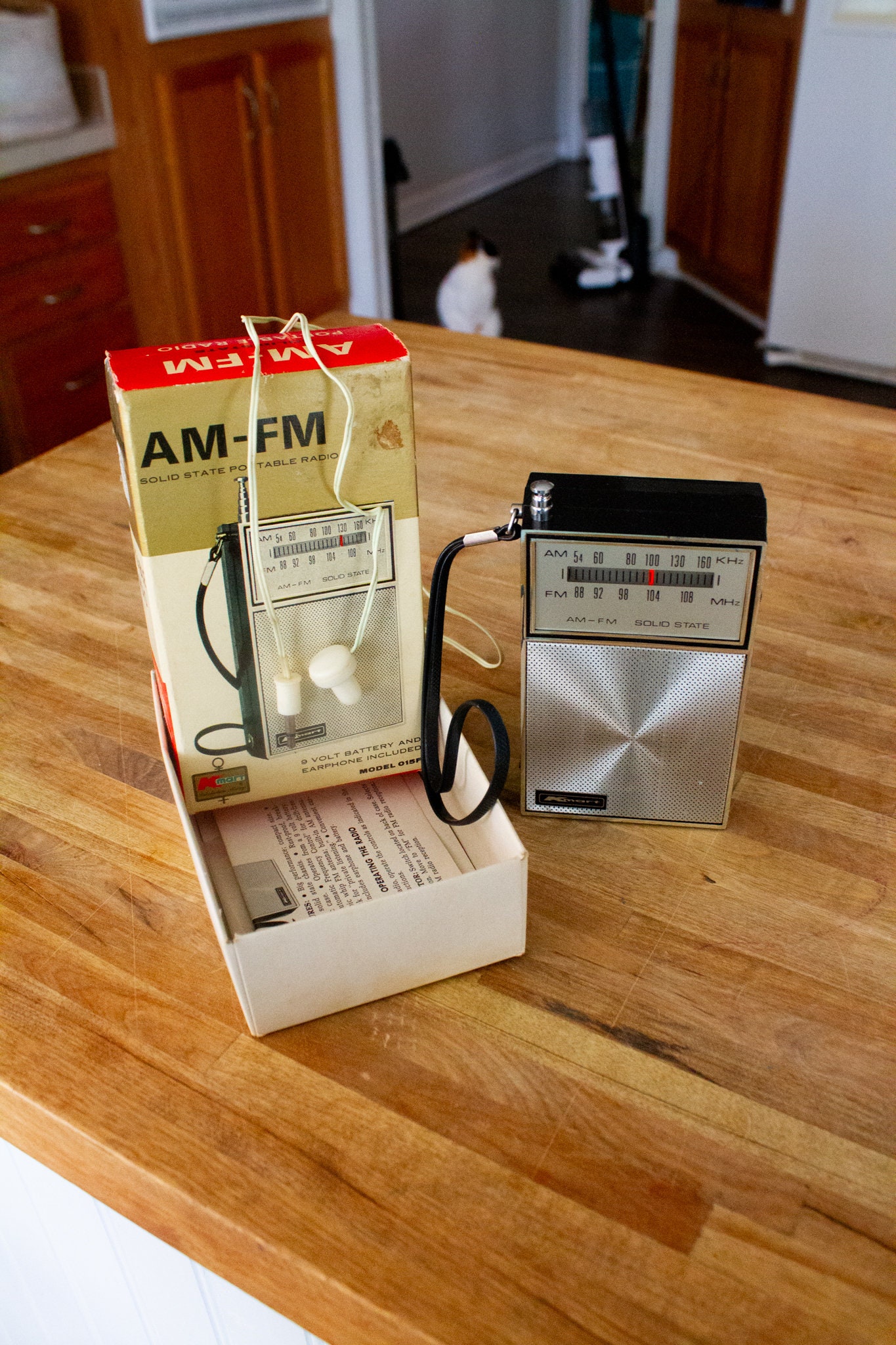 Vintage Kmart Amfm Solid State Portable Radio Model 015F Etsy Canada