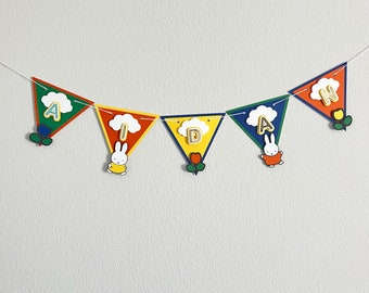 miffy primary color custom name banner