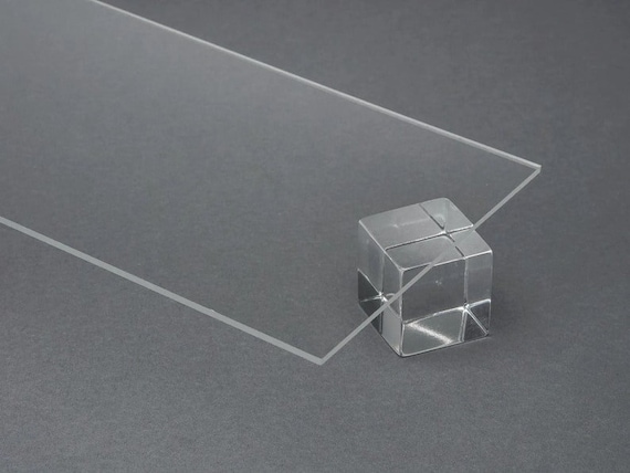 1/8-3MM Thickness Clear Acrylic Sheet | Clear Plexiglass | Plastic (Cut To  Size)