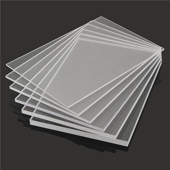 Clear Acrylic Plexiglass 10mm Thickness 040 All Etsy