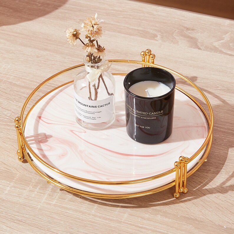 Decorative Trays Perfume Tray for Dresser Decor Coffee Table Etsy