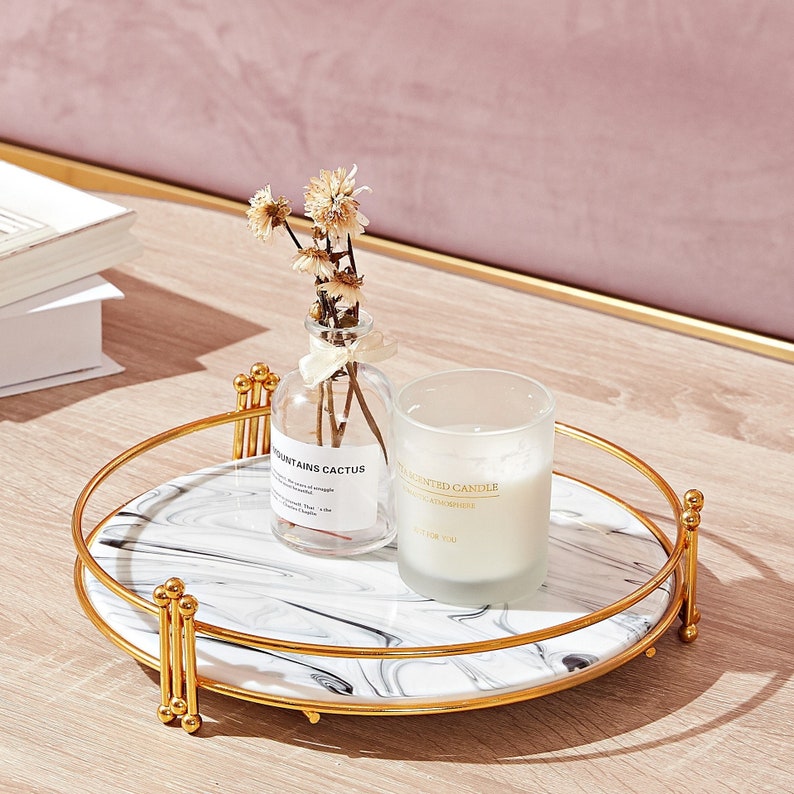 Decorative Trays Perfume Tray for Dresser Decor Coffee Table Etsy