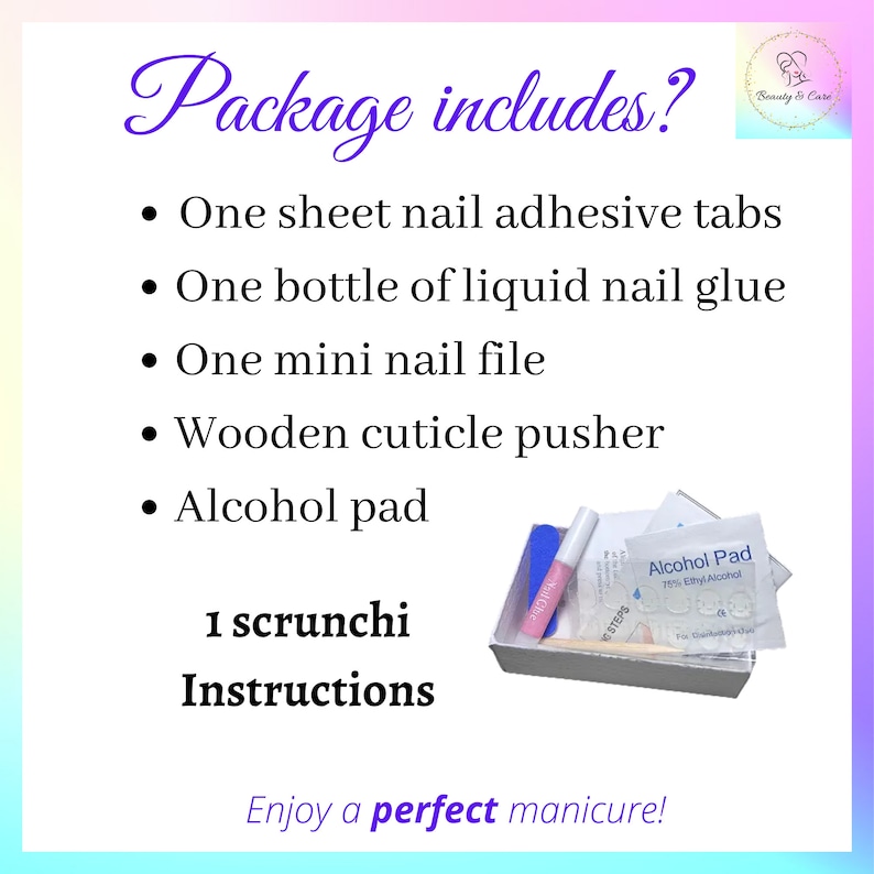 Marble Fake Nails, 24 Pcs Fake Almond Nails Short, Press on Nails With Glue, Nails Art Tips