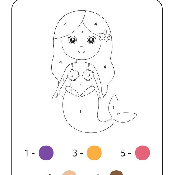 Color by Number Etsy UK