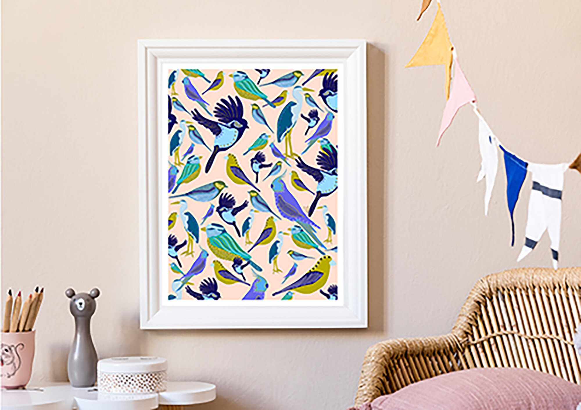 Illustration Les Oiseaux