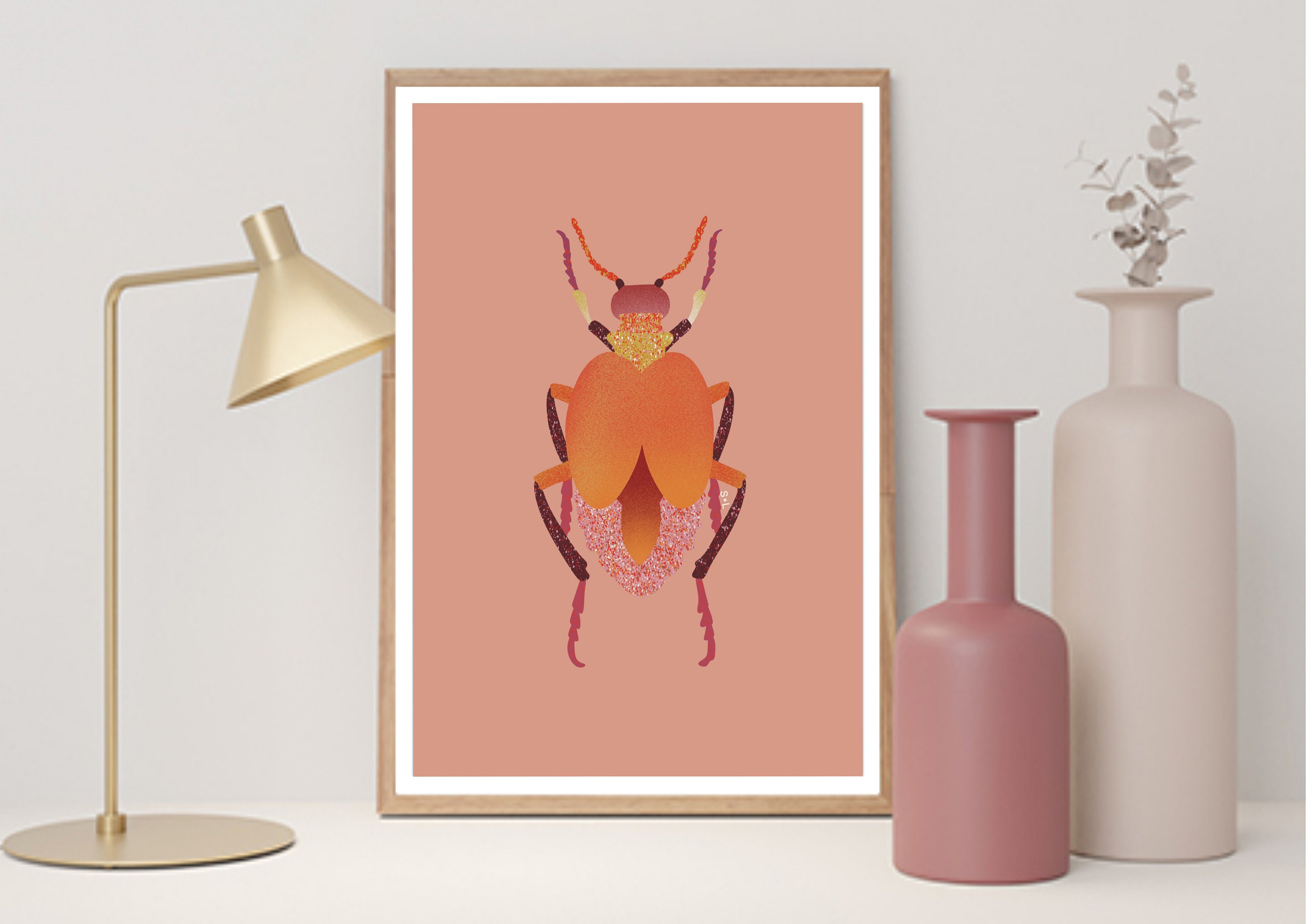 Illustration Série Entomologie - Insecte Numéro 2