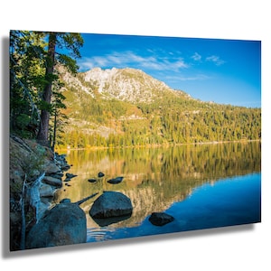 Lake Tahoe Fotografie Druck: Kalifornien Berglandschaft