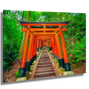 Fushimi Inari Shrine Photography: Japanese Torii Gate Wall Art