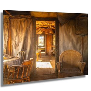 Echoes of the Old West Bodie CA Ghost Town Interior Rustic Wall Art Photography