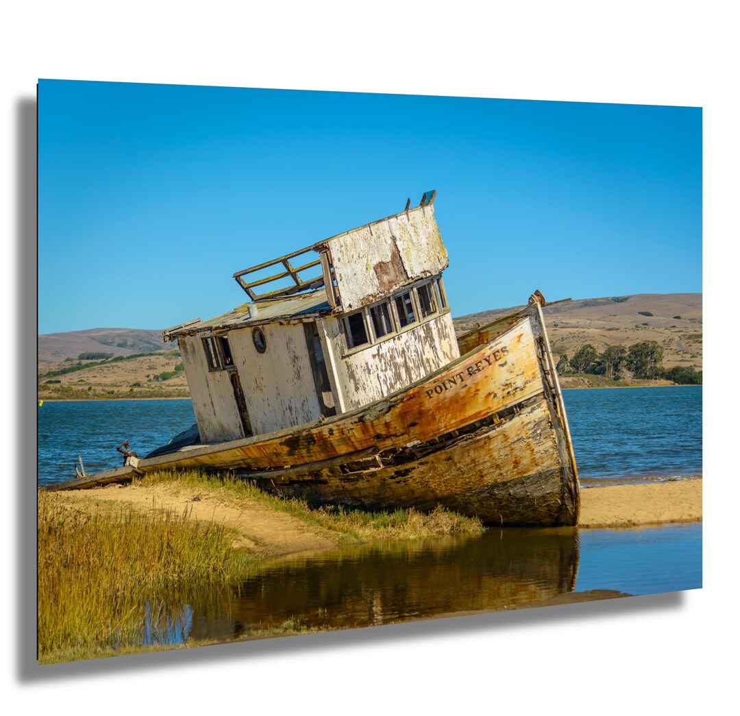 Ss Point Reyes The SS Point Reyes, Inverness Shipwreck, Tomales Bay Shipwreck - Etsy