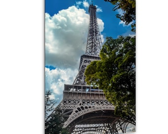 Eiffel Tower Photograph: Paris Landmark Art Print