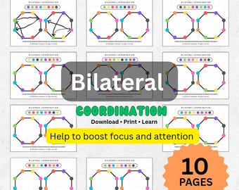 Bilateral Brain Gym for Kids: Hand-Eye Coordination PDF Worksheet