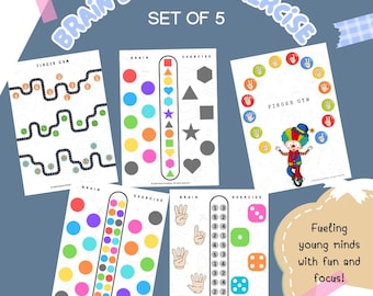 Brain Gym Activities for Kids: Focus & Coordination Exercises (PDF Download)