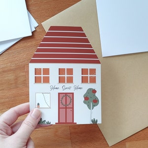 Home Sweet Home-kaart. Housewarmingkaart