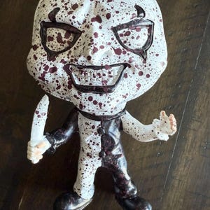 Funko Pop! Custom Bloody Terrifier Art the Clown With Knife
