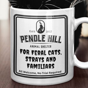 Halloween Cat Mug – Pendle Witches Black Cat | Witchy Gift