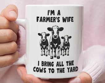 Farmer’s Wife Mug – Funny Country Life Gift