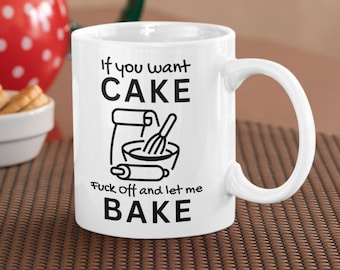 Baking Mug – Rude Baking Gift for Home Bakers