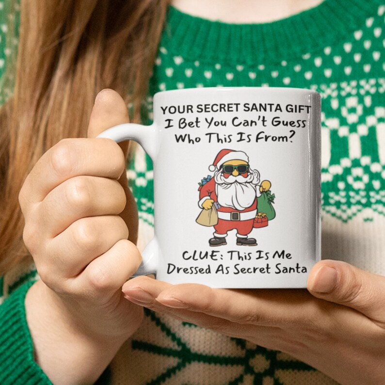 Funny Secret Santa Gift, I Bet You Can't Guess Who This is From, Work