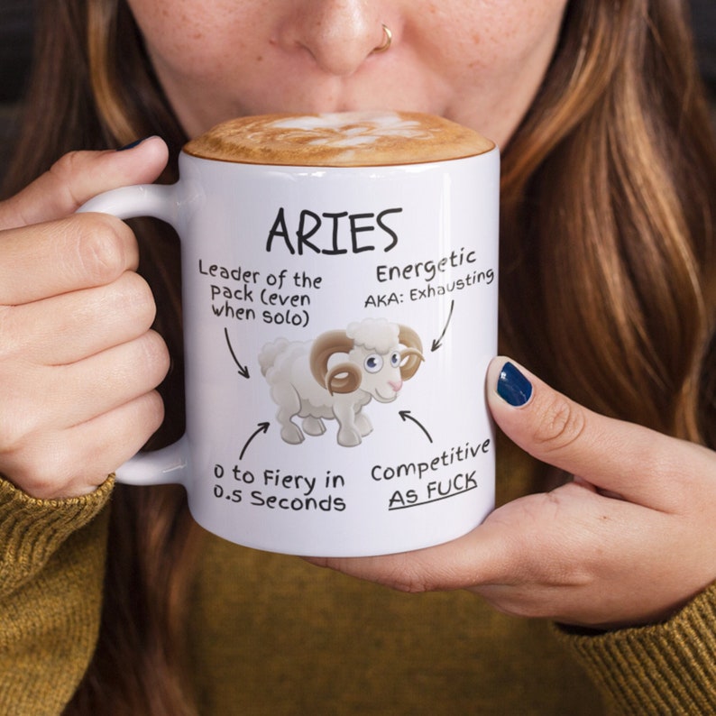 MugginTheMule Aries Traits Mug