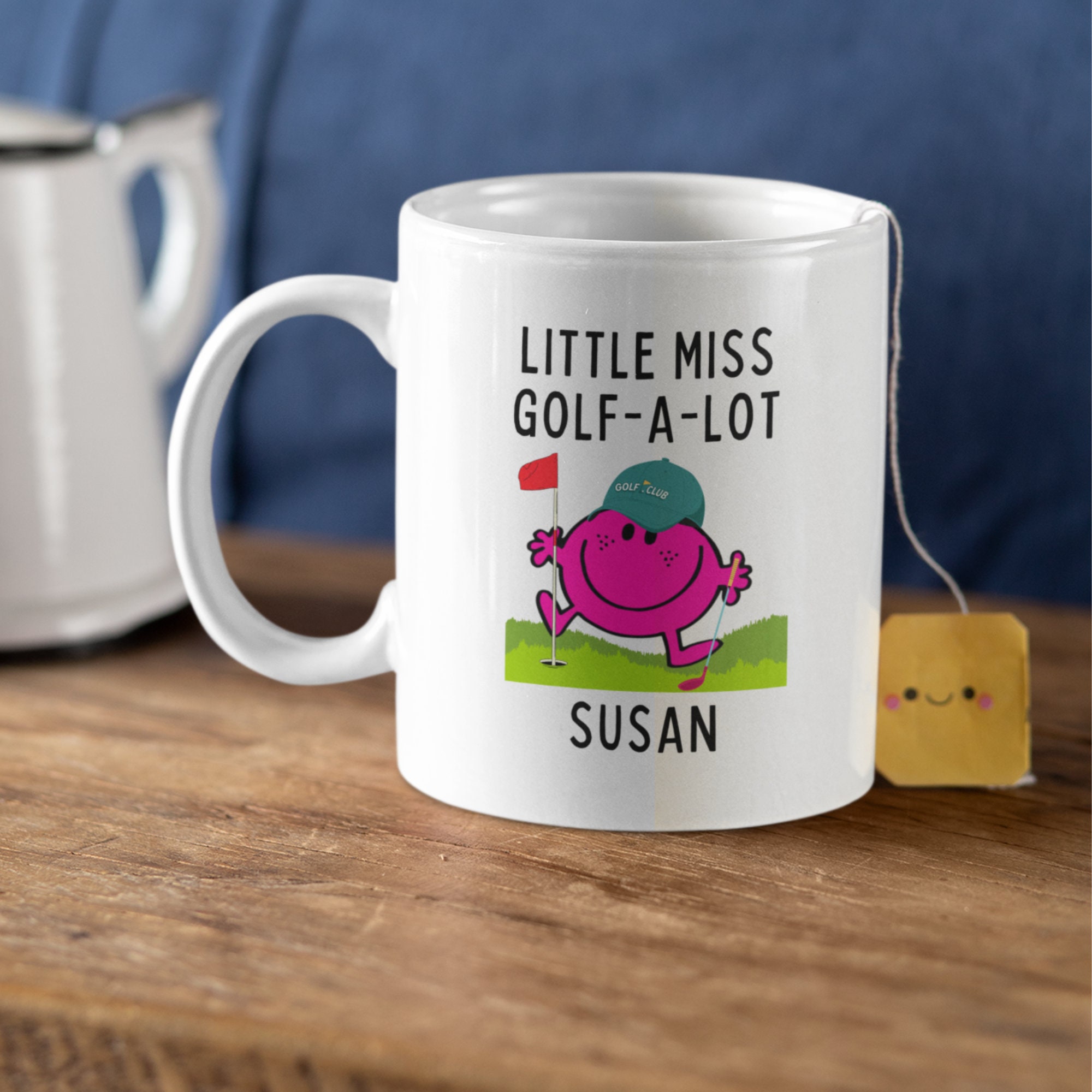 Taza de golf personalizada Little Miss Golfalot regalo para 