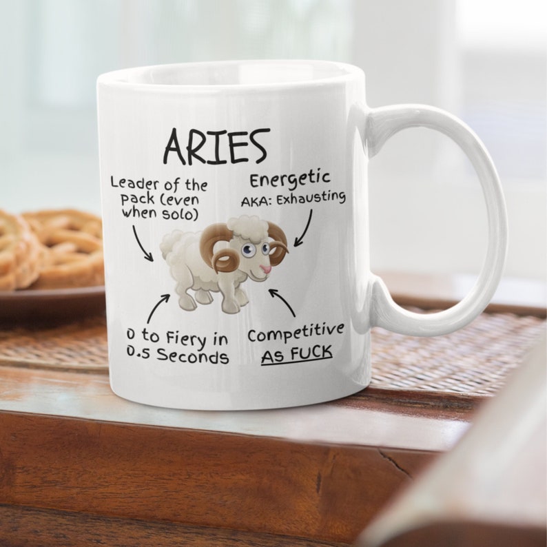 MugginTheMule Aries Traits Mug - Thumbnail 5